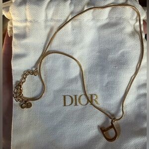 Christian Dior Gold-Tone Necklace